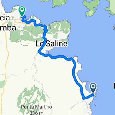 Strada Comunale Cannigione, Arzachena nach Via Fonte Vecchia, Palau