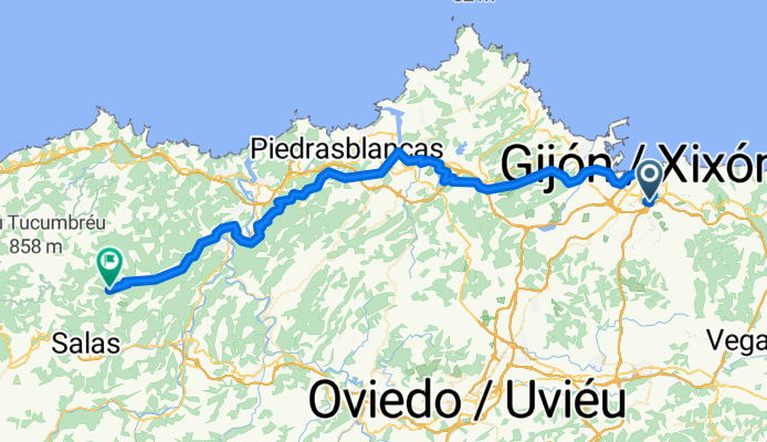 Gijón - Salas