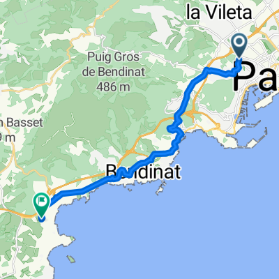 Carrer de Joan Ripoll i Llla Trobat, Palma to Avinguda de Cas Saboners, Calvià