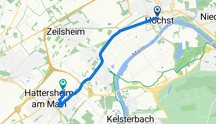 Albanusstraße nach Liederbacher Straße