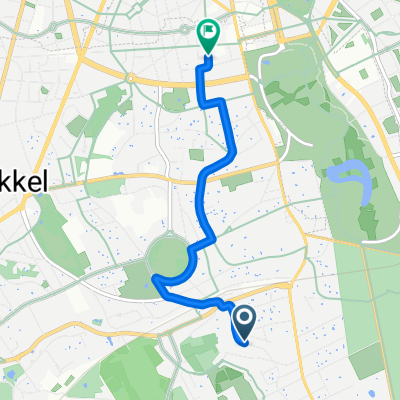 Rue du Ham, Uccle à Rue Vanderkindere, Uccle