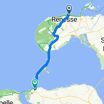 Renesse nach Oosterscheldelaan, Kamperland