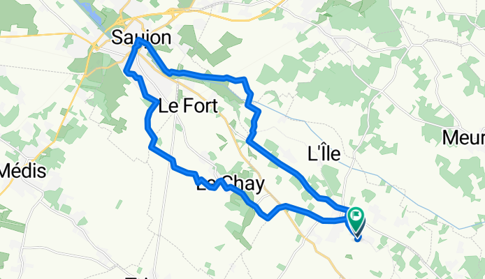 Rue des Ridelleries to Rue des Ridelleries