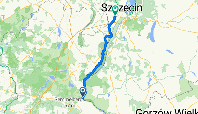 Oderstraße, Bad Freienwalde do Pod Zodiakiem, Kołbaskowo