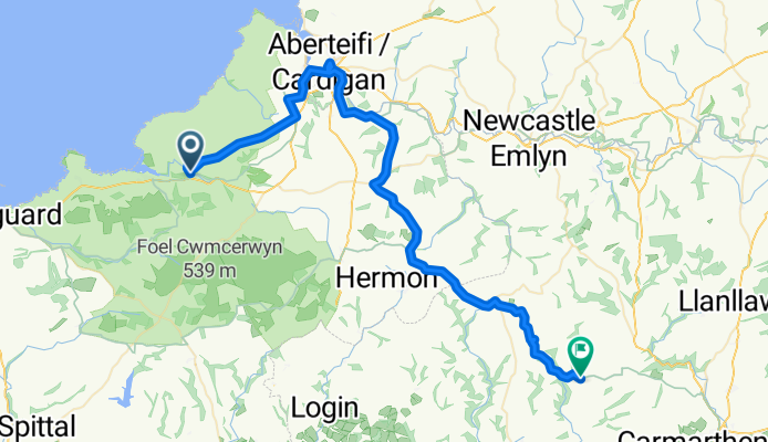 Nevern - Abernant