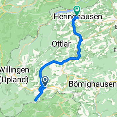 Bahnhofstraße to Auf dem Kampe 4a