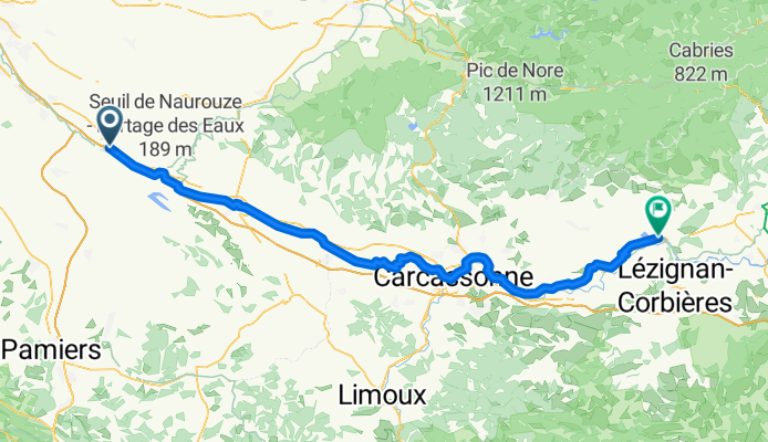 Vilafranca de Lauragués - Olonzac