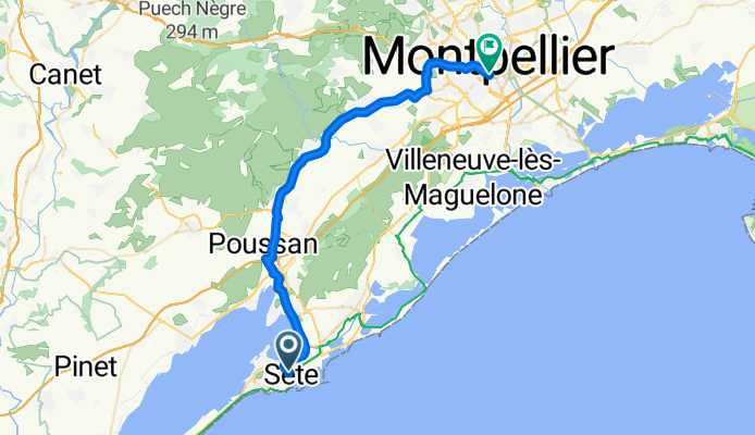 Sète - Montpellier