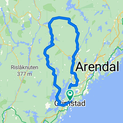 Arendalsveien to Arendalsveien