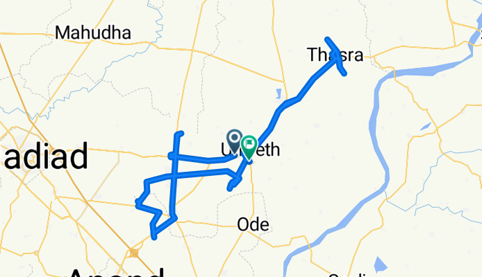 Nadiad - Dakor Road to M4Q7+HV