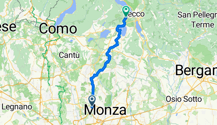 Vicolo Bassano del Grappa, Muggiò a Via de Magistris, Valmadrera