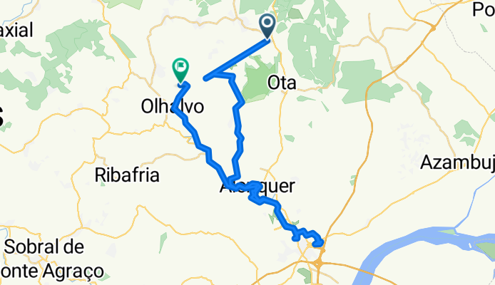 De N1 a Rua Francisco Correia