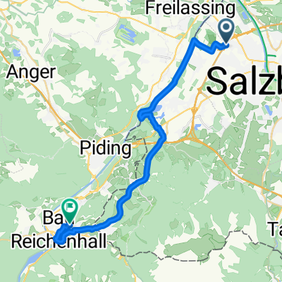 47.819, 13.006 nach 47.725, 12.885