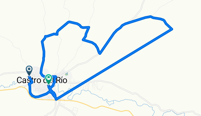 De Avenida de la Diputación a Ronda Granadillos de Medina