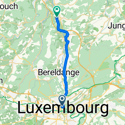 Avenue de la Porte-neuve, Luxembourg à Gosseldange