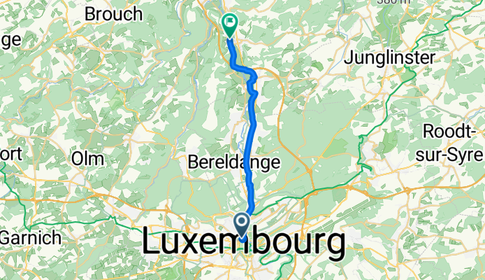 Avenue de la Porte-neuve, Luxembourg à Gosseldange