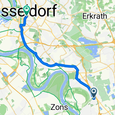 Rudolf-Breitscheid-Straße, Düsseldorf nach Immermannstraße, Düsseldorf