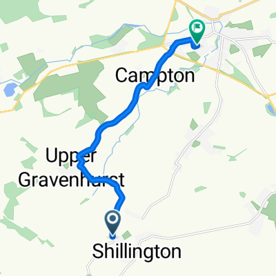 Greenfields, Hitchin to New Street, Shefford