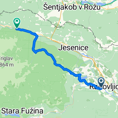 Radovljica - Mojstrana