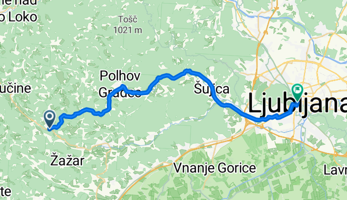 Horjul - Ljubljana