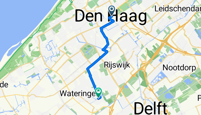Korte Vijverberg, Den Haag naar Londensingel, Den Haag