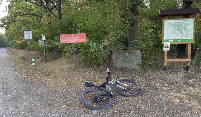 Foto 2 de la ruta de Bikemap "Króla J Sobieskiego, Puszcza Mariańska do Króla J Sobieskiego, Puszcza Mariańska"