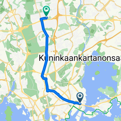 Kalasatamankatu, Helsinki to Elontie, Helsinki