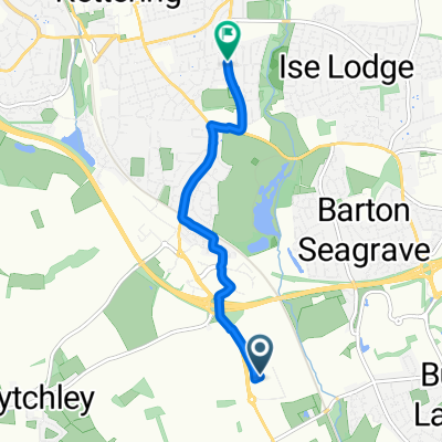 Pytchley, Kettering to Windmill Avenue, Kettering