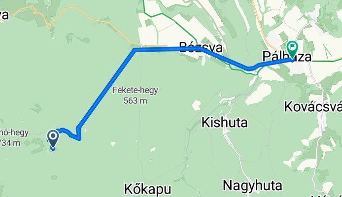Pálháza 30km körút
