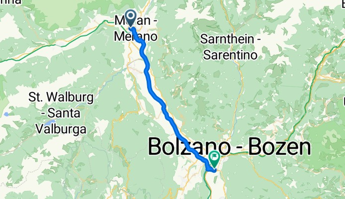 Von Meran bis Bozen