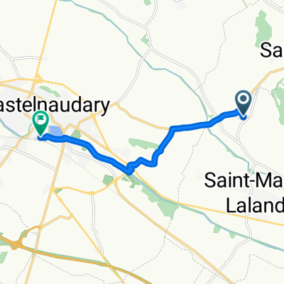 Domaine de la Capelle, Saint-Martin-Lalande to Place de la Gare, Castelnaudary