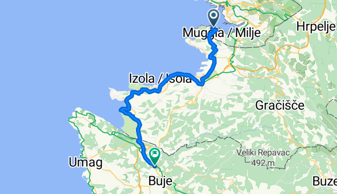 Route nach Volpija