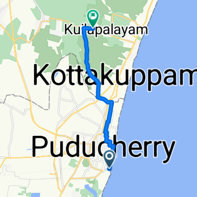 Goubert Avenue to Auroville Road