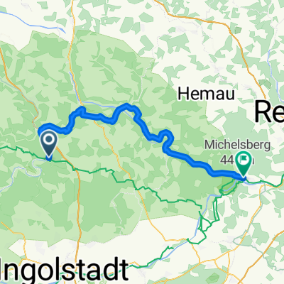 Kipfenberg nach Kelheim