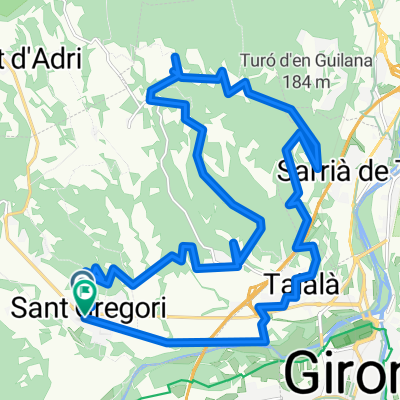 De Carrer de Lluís Companys a Avinguda de Girona