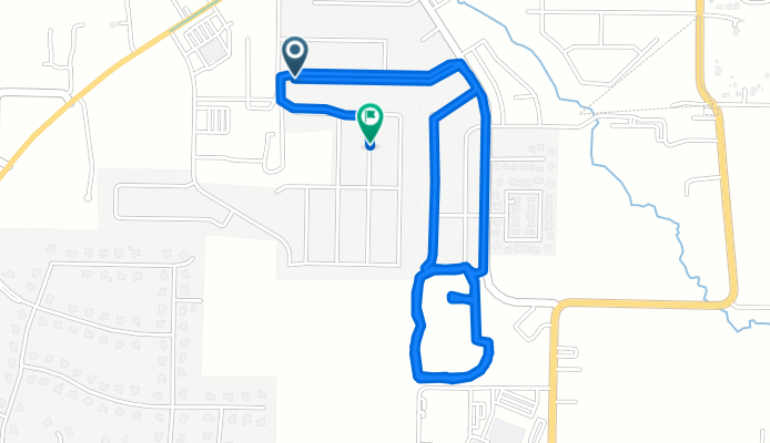 W Tyler Rd, Farmington to S Amber Dawn Ave, Farmington