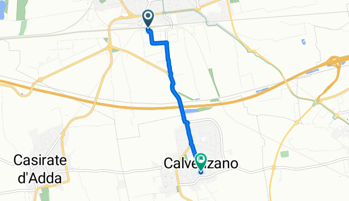 Da Via San Maurizio a Via A. Locatelli