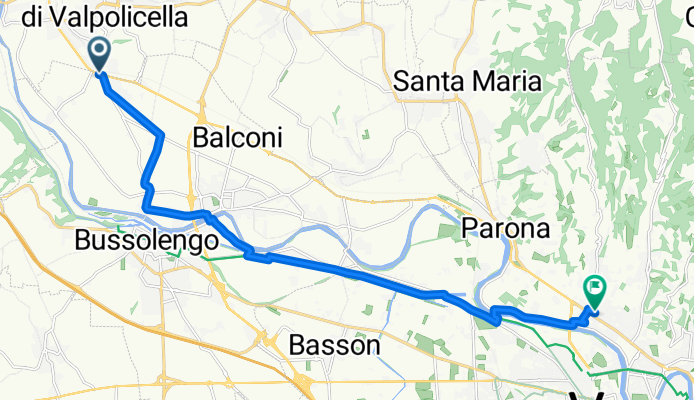 Route zu Mario&amp;Elena House