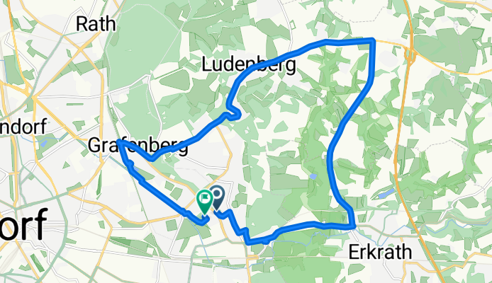 Cottbusser Straße, Düsseldorf nach Cottbusser Straße, Düsseldorf