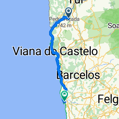 From Convento San Payo, via Vila Nova de Cerveira to Vila do Conde