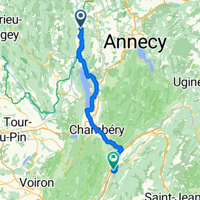 Quai du General de Gaulle nach Route de Grenoble