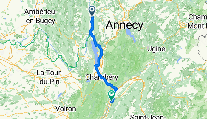 Quai du General de Gaulle nach Route de Grenoble