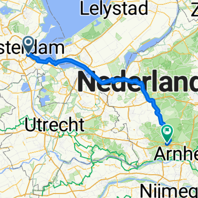 Amsterdam naar Hoge Veluwe