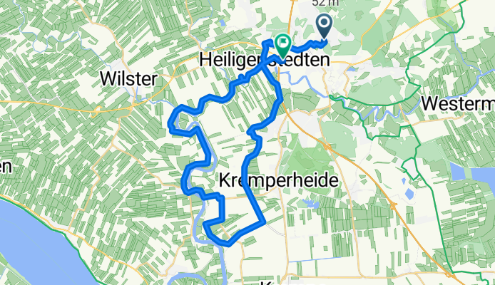 Route in Itzehoe