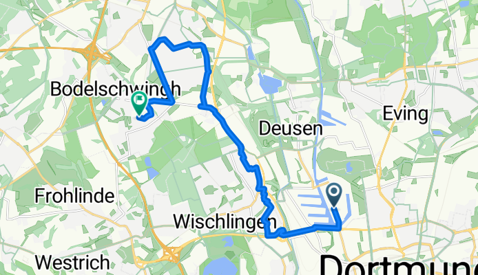 Schäferstraße nach Speckestraße