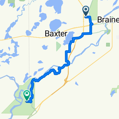 From Baxter to Fort Ripley