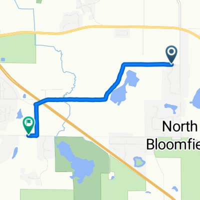 Vía Cassio to North Bloomfield Road W1987