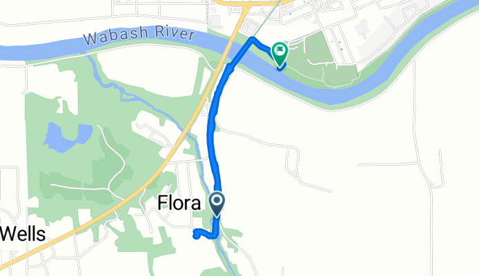 Flora Drive to West City Park Lane