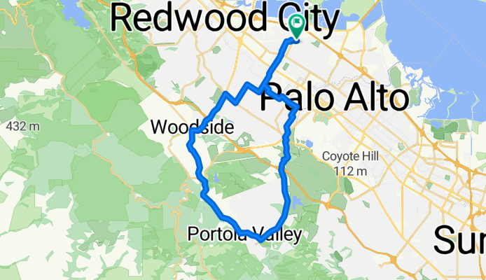 Home Woodside Portola Alpine loop