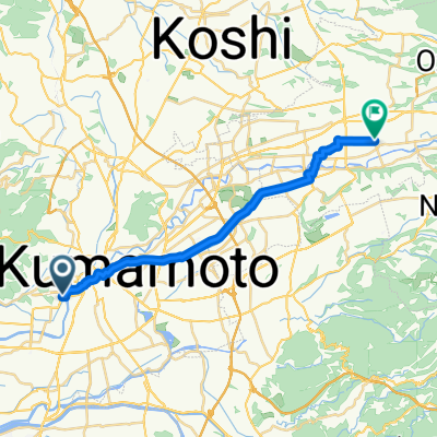 Kasuga 3-Chōme, Kumamoto to Jinnai, Ozu